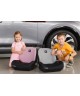 Автокресло Martin noir Elves+ Whole black (бустер со спинкой и подголовником, с Isofix) 